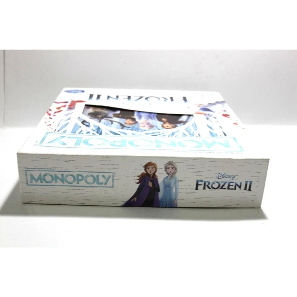 Hasbro Monopoly Disney Frozen 2 Edition Board Game Complete 2018 Elsa Anna Olaf